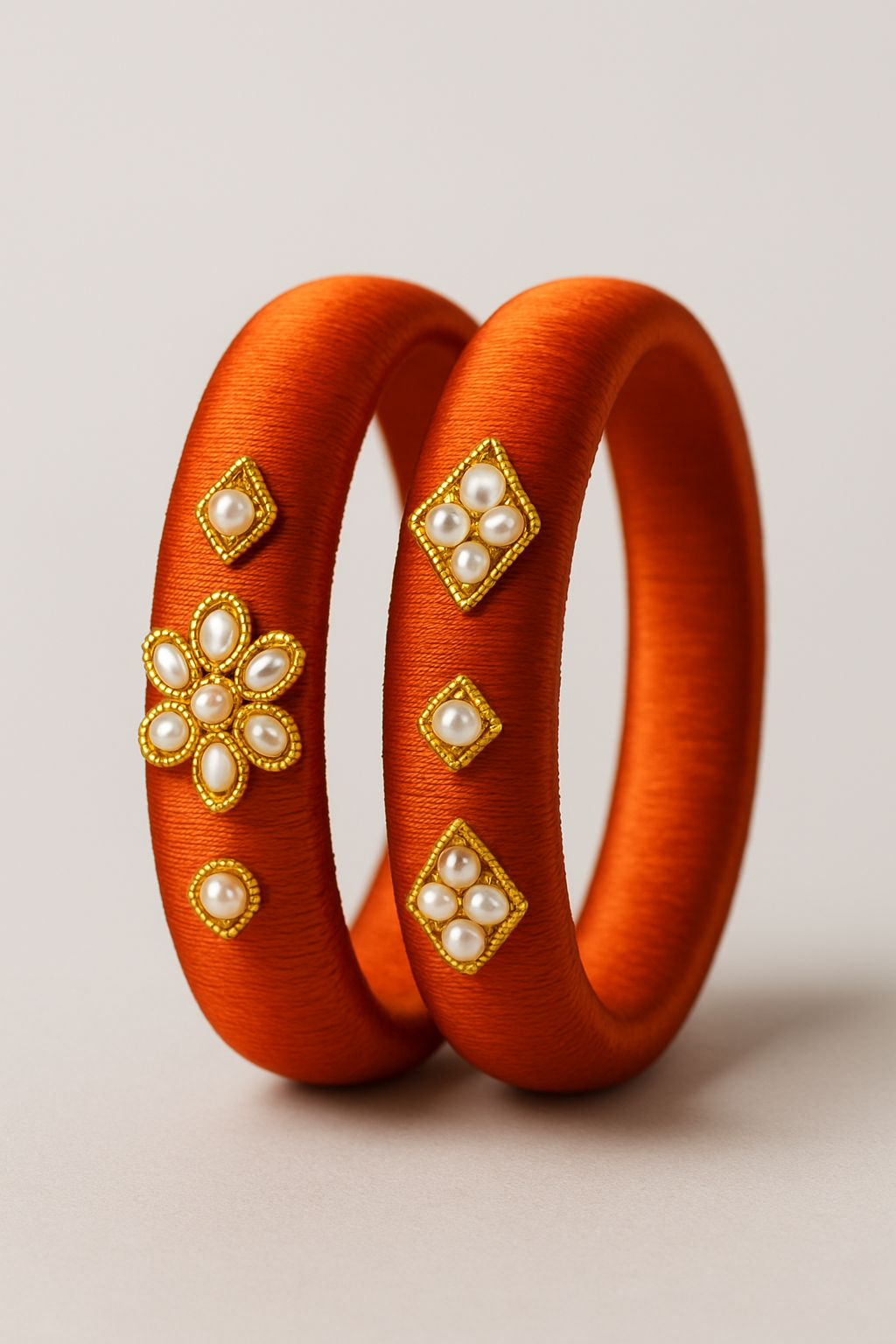 Silk Thread Bangles Pair